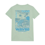 Indian Blue Jeans - T-shirt Backprint Wave