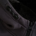 Indian Blue Jeans - Hooded Zip Teddy | Phantom
