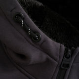Indian Blue Jeans - Hooded Zip Teddy | Phantom