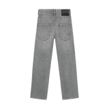 Indian Blue Jeans  - 2652 Wide Loose Grey Jeans | Light Grey Denim