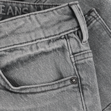 Indian Blue Jeans  - 2652 Wide Loose Grey Jeans | Light Grey Denim