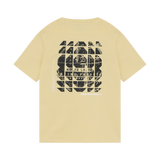 Indian Blue Jeans  - T-Shirt Indian Backprint | Dusty Yellow