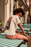 Indian Blue Jeans - T-shirt INDN Backprint | Cloud