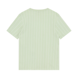 Indian Blue Jeans - Loose Fit T-shirt Pinstripe | Laurel Green