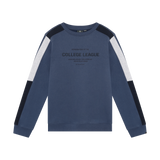 Indian Blue Jeans - Sweater Indian Blue Brushed | Washed Mid Blue