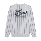 Indian Blue Jeans - Loose Fit Sweat Stripe | Fresh Grey Melange