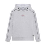 Indian Blue Jeans - Hoodie Chest and Backprint | Fresh Grey Melange