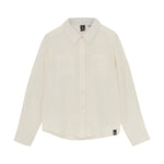 Indian Blue Jeans - Shirt Longsleeve Linen | Bright White