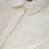 Indian Blue Jeans - Shirt Longsleeve Linen | Bright White