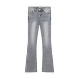Indian Blue Jeans - Flared Fit Medium Denim | Medium Denim
