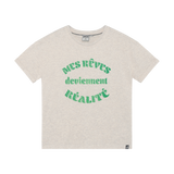 Indian Blue Jeans - T-shirt Wide Fit | Humus Melange