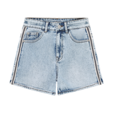 Indian Blue Jeans - Wide Denim Short Tape | Used Light Denim