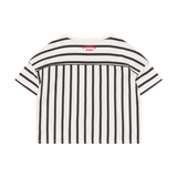 Indian Blue Jeans - T-shirt Vertical Stripe | Cloud