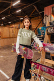 Indian Blue Jeans - Extra Wide Fit Glitter | Black Denim