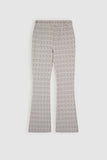 Nobell - Sady AOP Flared Broek Ivoor