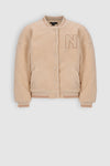 Nobell -   Darsy Teddy Varsity Jacket