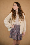 Nobell -   Darsy Teddy Varsity Jacket
