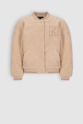 Nobell -   Darsy Teddy Varsity Jacket