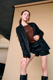 Nobell - Daze Twill Oversized Colbert Zwart