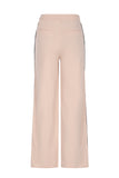 Nobell = Sylvie Travellers Interlock Wijde Broek Lichtbruin