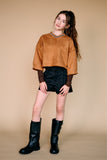 Nobell - Suki Twill Short Zwart