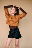 Nobell - Suki Twill Short Zwart