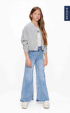 Retour Jeans - Celeste Wide - bleached blue denim