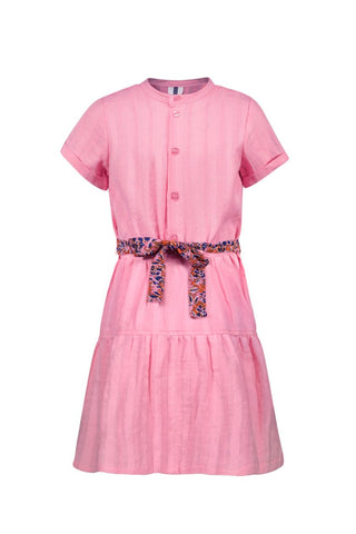 B.Nosy - Sammie Dress embroidery pink