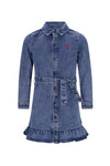 B.Nosy - Dilan Denim Jurk Blauw
