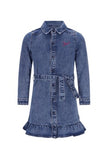 B.Nosy - Dilan Denim Jurk Blauw