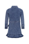 B.Nosy - Dilan Denim Jurk Blauw