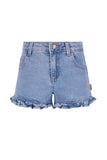 B.Nosy - Portia denim short licht denim